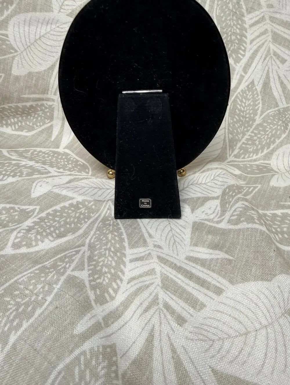 Louis Michel Cie Anniversaire Solid Brass Oval Picture Frame 4x6